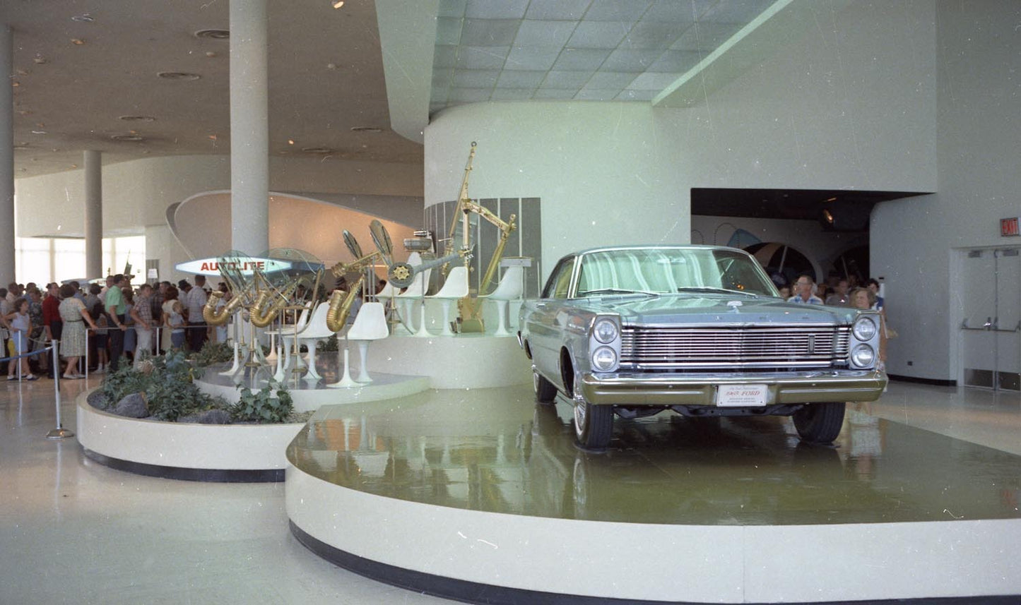 1965 Worlds Fair Ford Exhibit 1965 Galaxie CN3430-856 0144-2347
