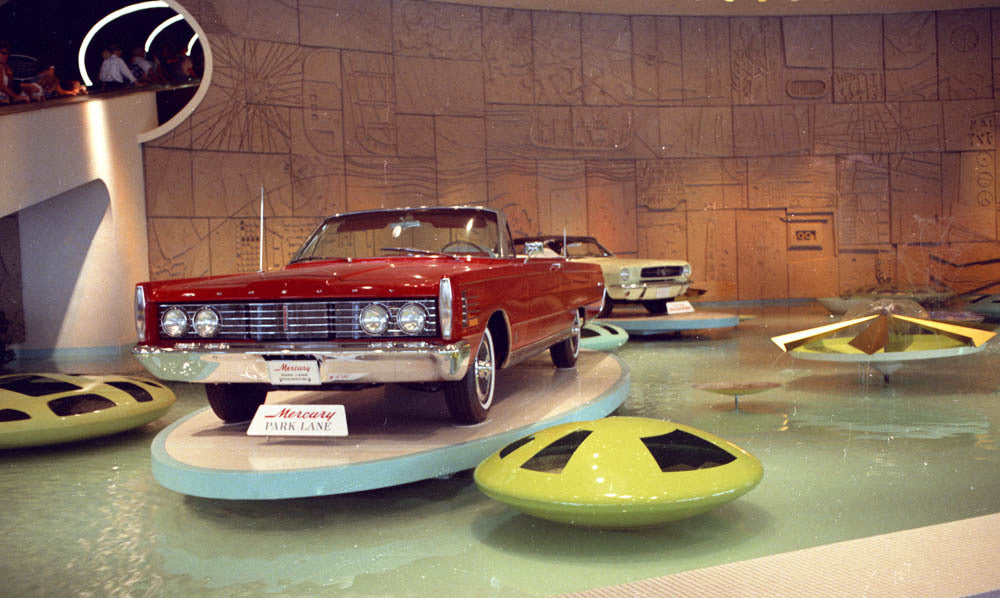 1965 Worlds Fair Ford Exhibit 1965 Mercury CN3430-816 0144-2348