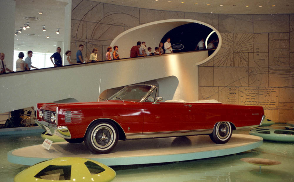 1965 Worlds Fair Ford Exhibit 1965 Mercury CN3430-827 0144-2350