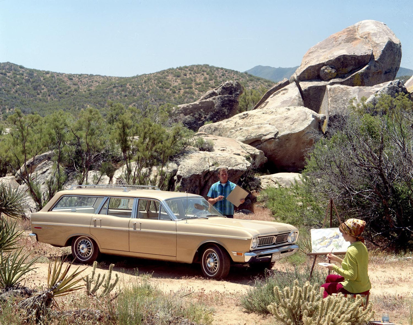 1968 Ford Falcon station wagon CN4900-113 0144-2842