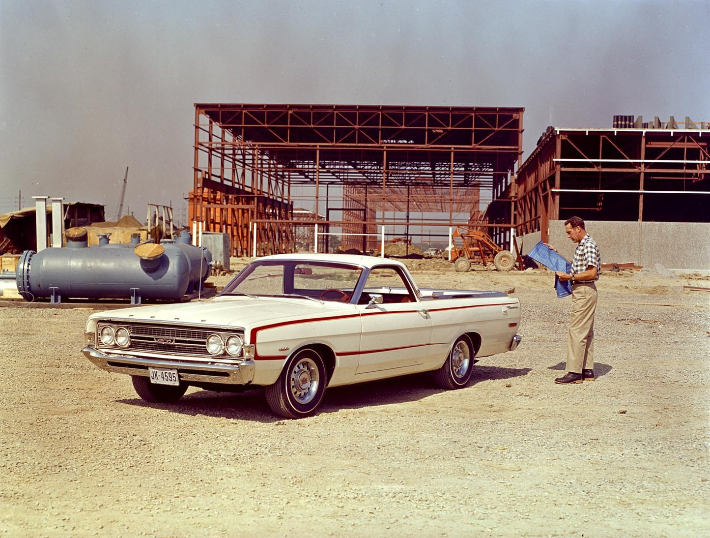 1968 Ford Ranchero GT pickup CN4905-65 0144-2852