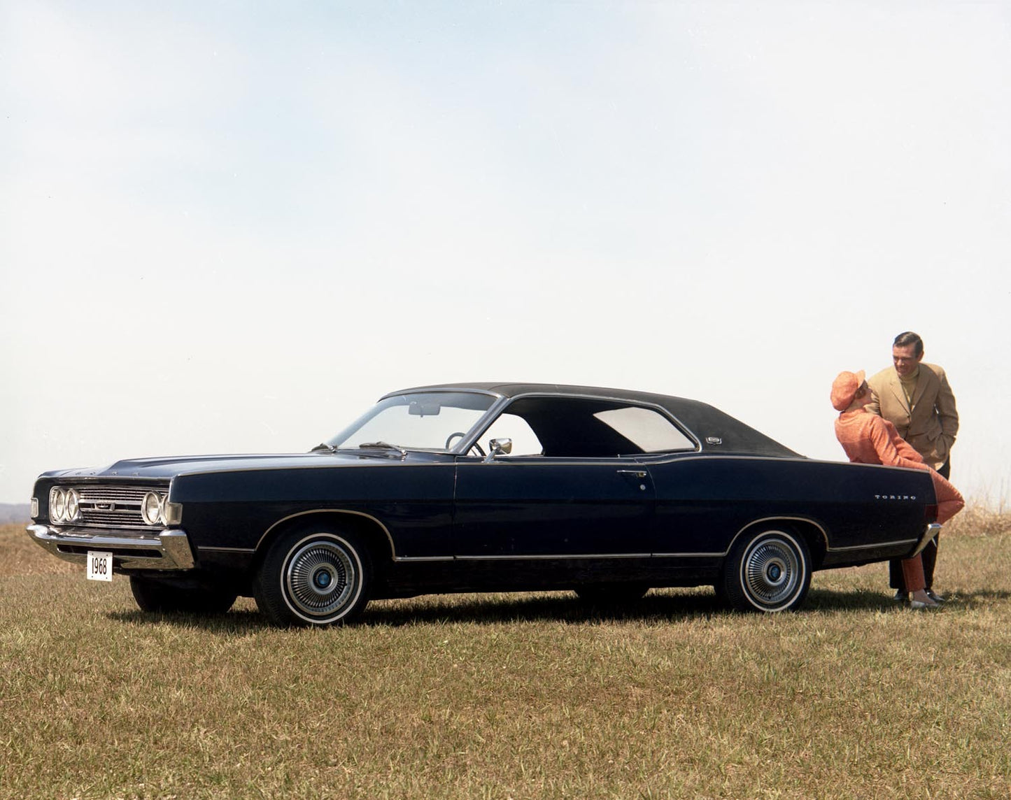 1968 Ford Torino Brougham two-door hardtop CN4901-35 0144-2857