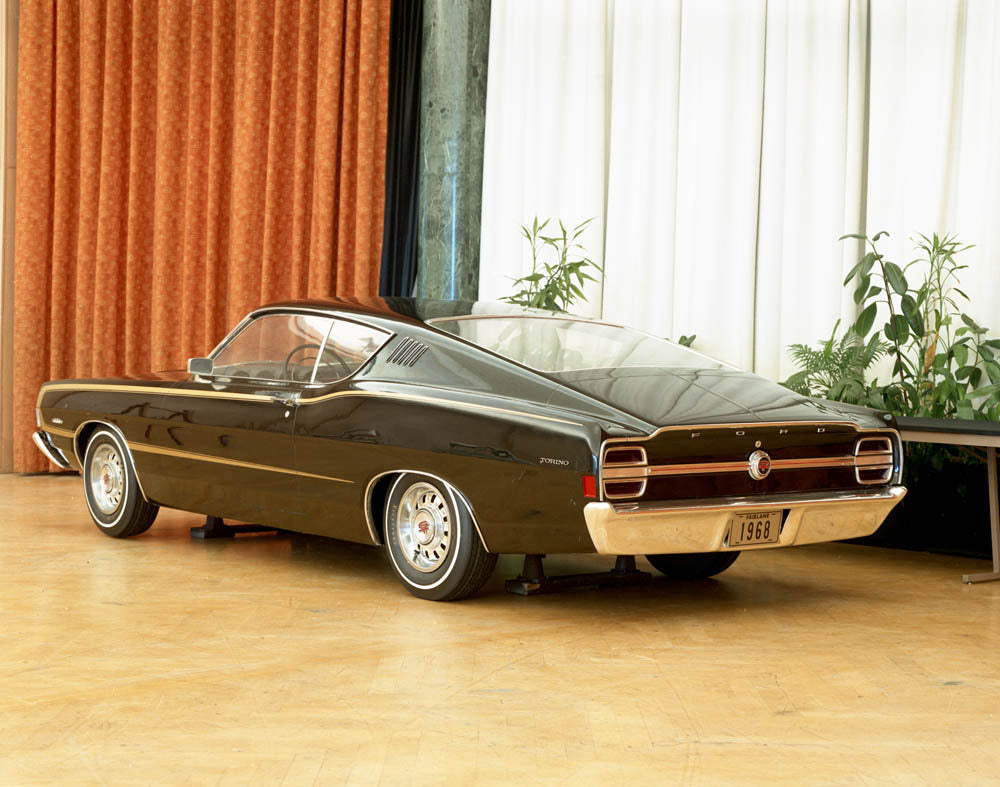 1968 Ford Torino GT sportsroof clay model CN4901-46 0144-2861