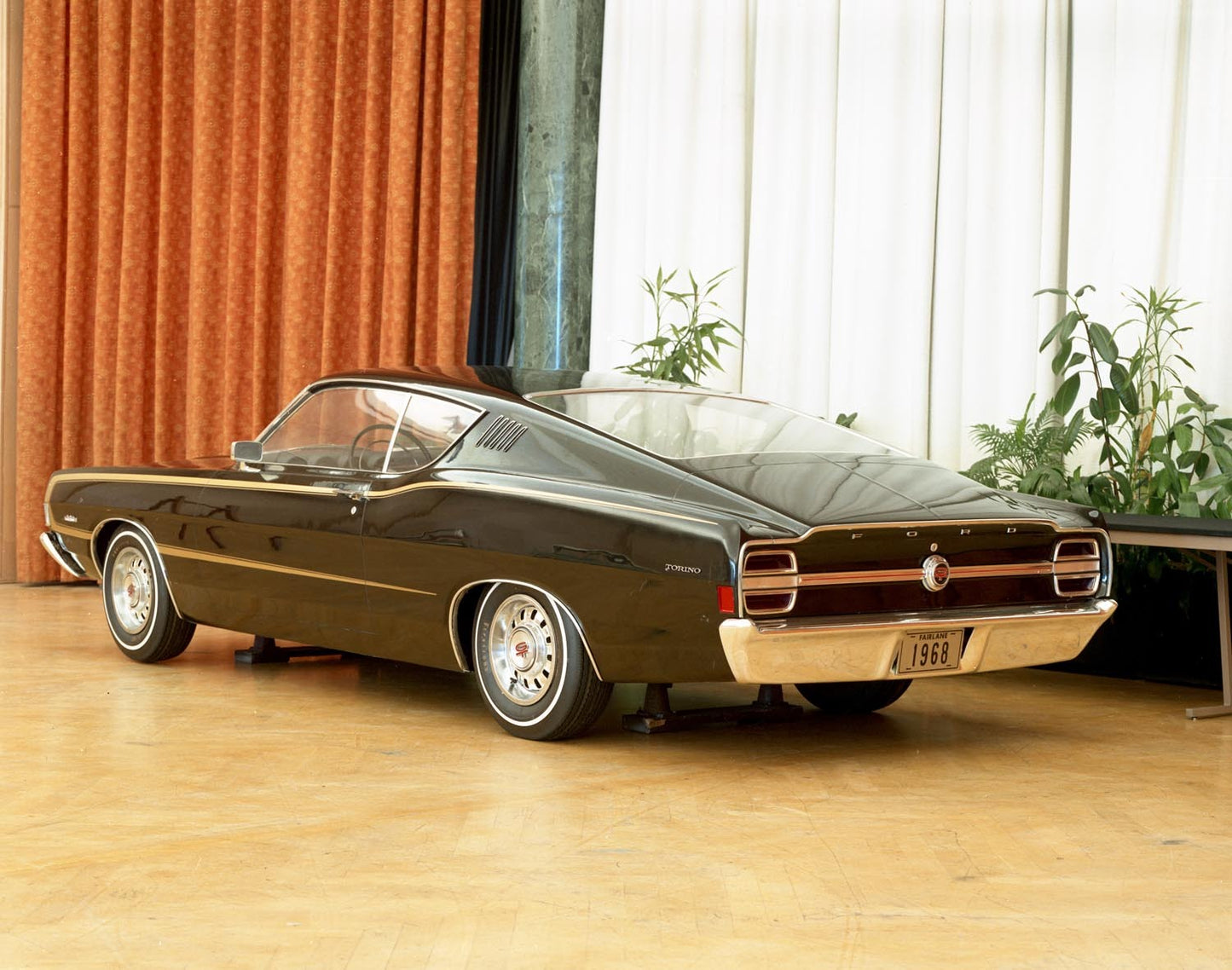1968 Ford Torino GT sportsroof clay model CN4901-46 0144-2861