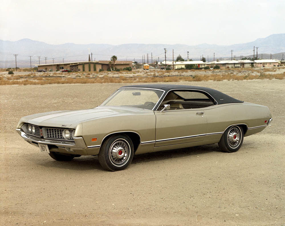 1971 Ford torino Brougham two-door hardtop CN6001-2 0144-3006