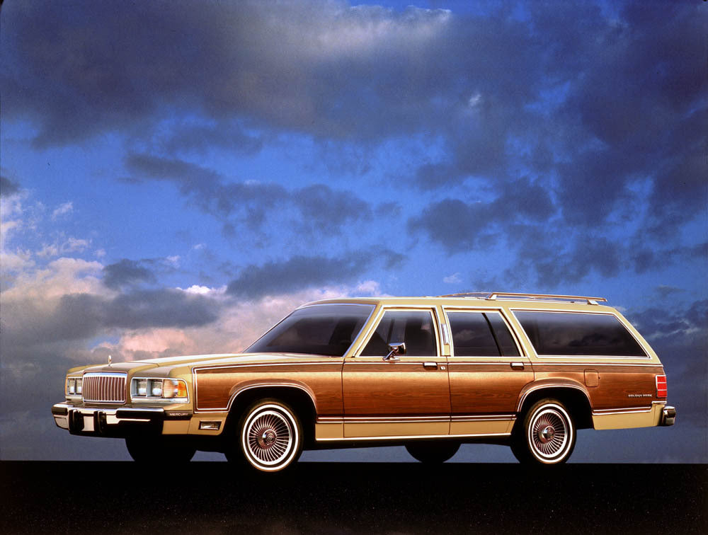 1989 Mercury Grand Marquis Colony Park station wagon CN52011-37 0144-3245
