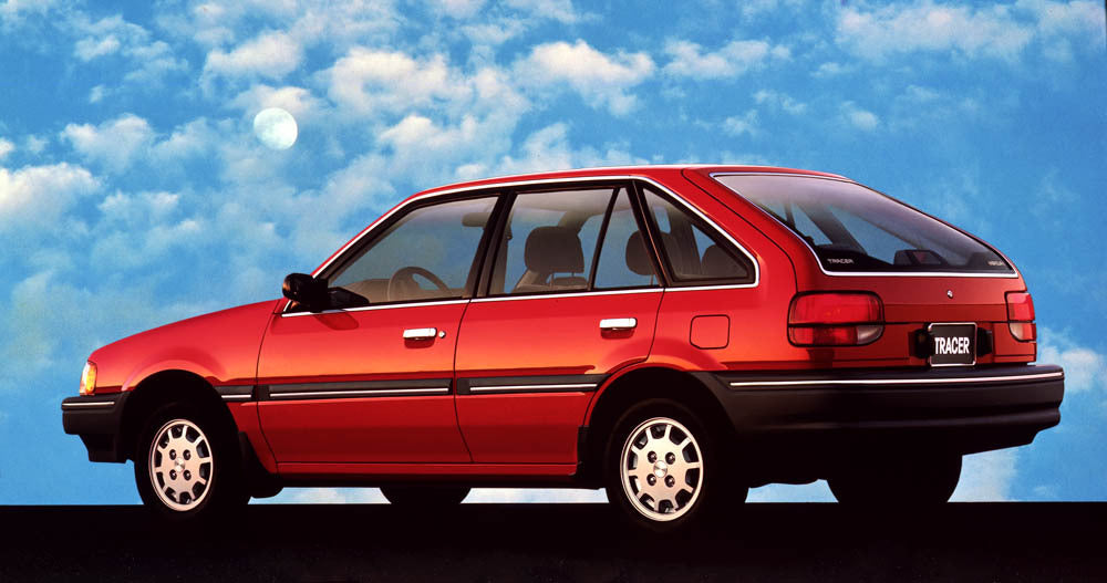 1989 Mercury Tracer four-door CN52012-10 0144-3259