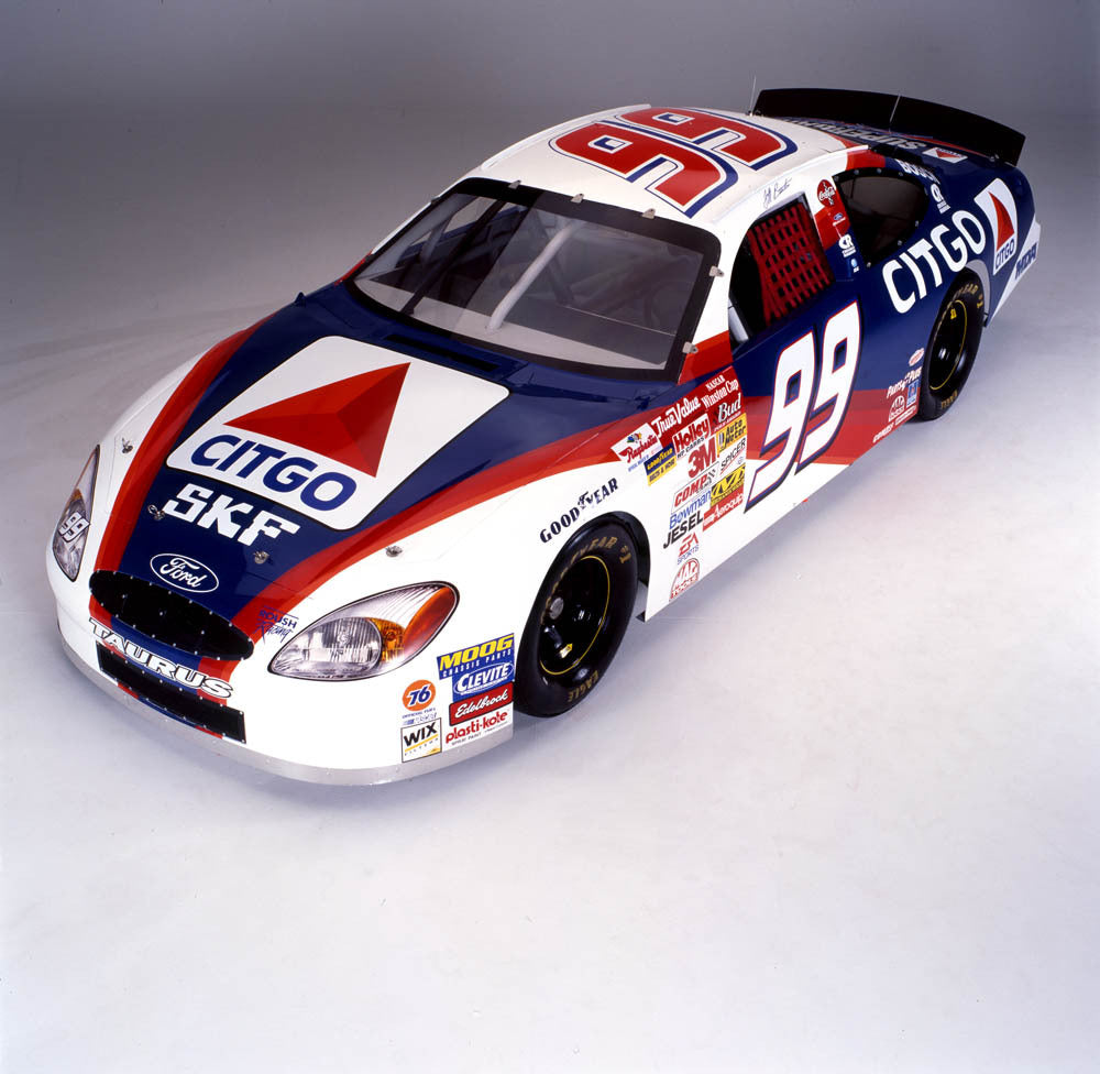 2002 Ford Taurus NASCAR Jeff Burton 2 AR-2001-213703 0144-3378