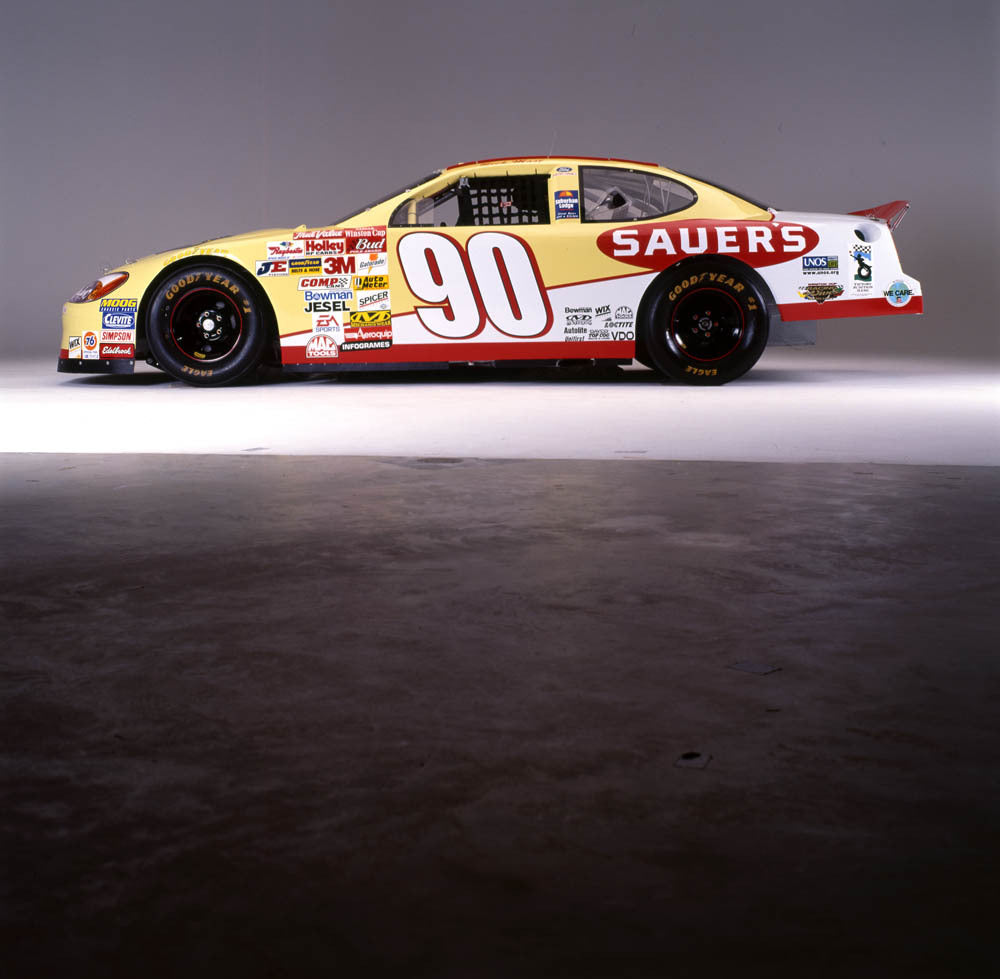 2002 Ford Taurus NASCAR Rick Mast 43 AR-2001-213703 0144-3394