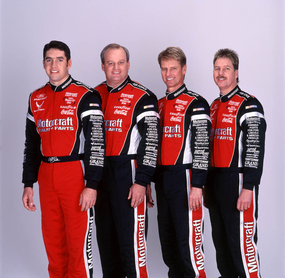 2002 Wood Brothers NASCAR Team 115 AR-2001-213703 0144-3427