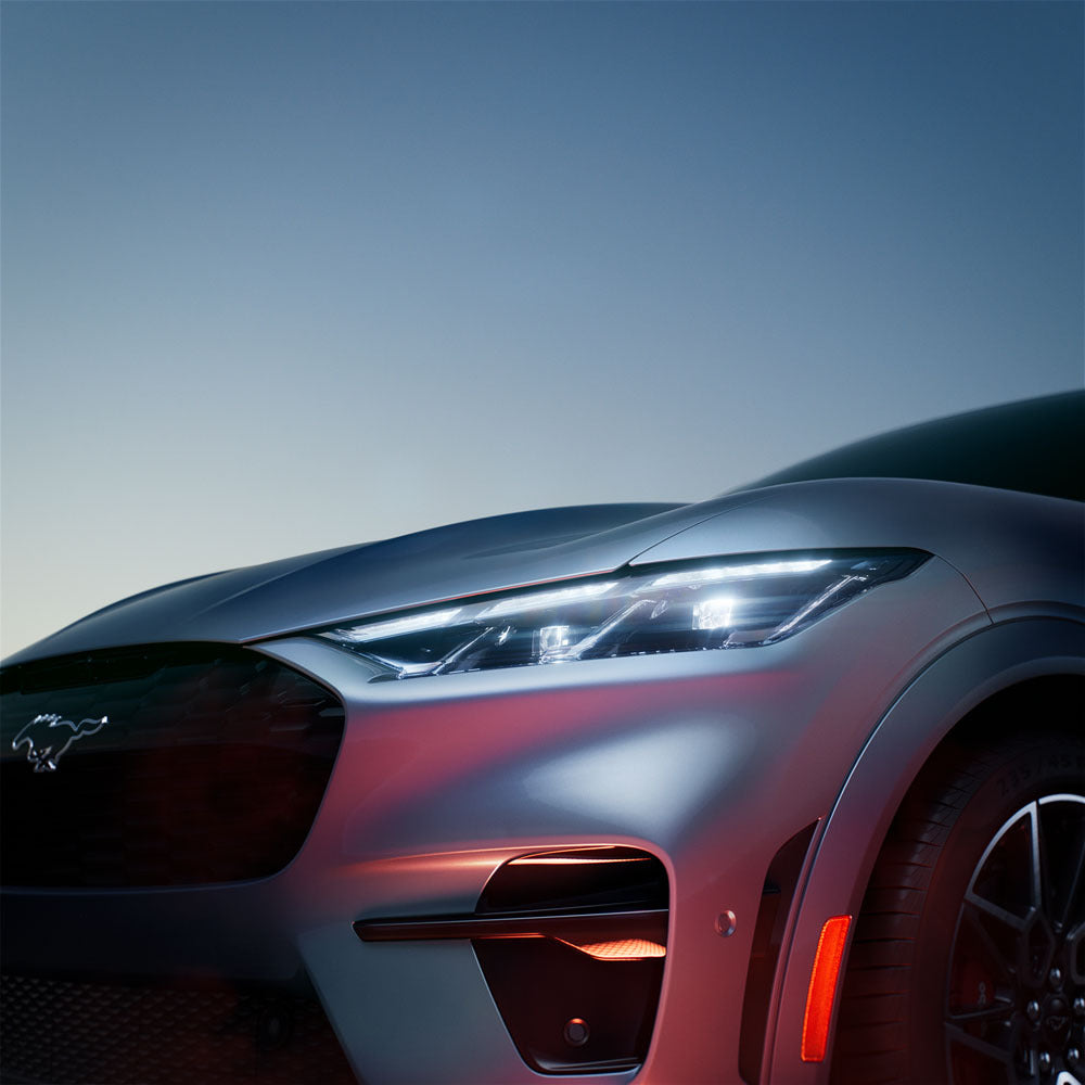 Official Ford Motor Company image of the 2026 Mustang Mach-E.