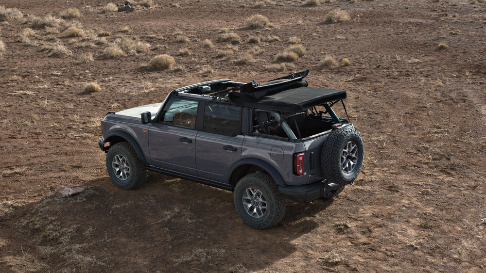 Official Ford Motor Company image of the 2026 Bronco, part of Ford’s modern 4x4 off-road vehicle family.