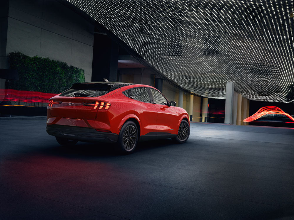 Official Ford Motor Company image of the 2026 Mustang Mach-E.
