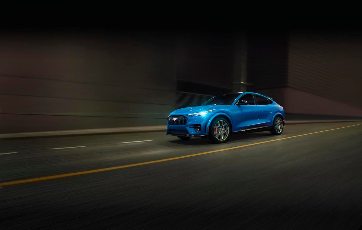 Official Ford Motor Company image of the 2026 Mustang Mach-E GT.