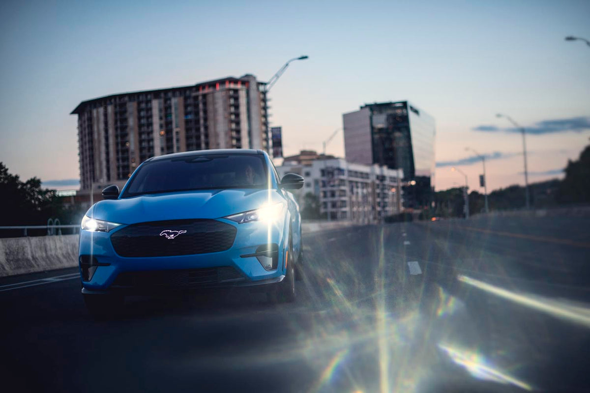 Official Ford Motor Company image of the 2026 Mustang Mach-E GT.
