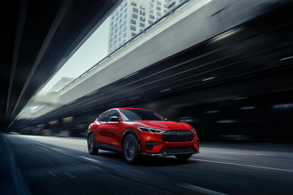 Official Ford Motor Company image of the 2026 Mustang Mach-E Premium.