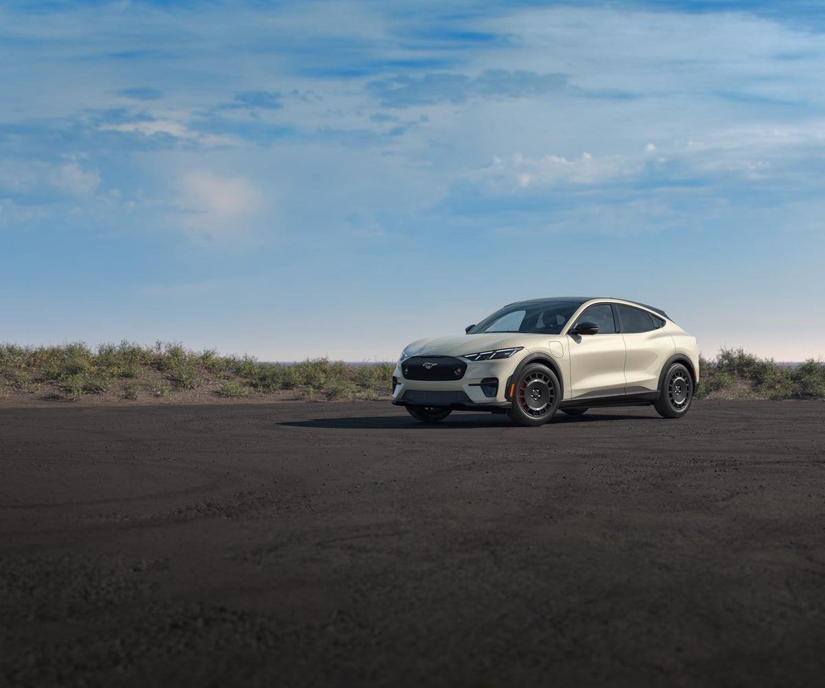 Official Ford Motor Company image of the 2026 Mustang Mach-E Rally.