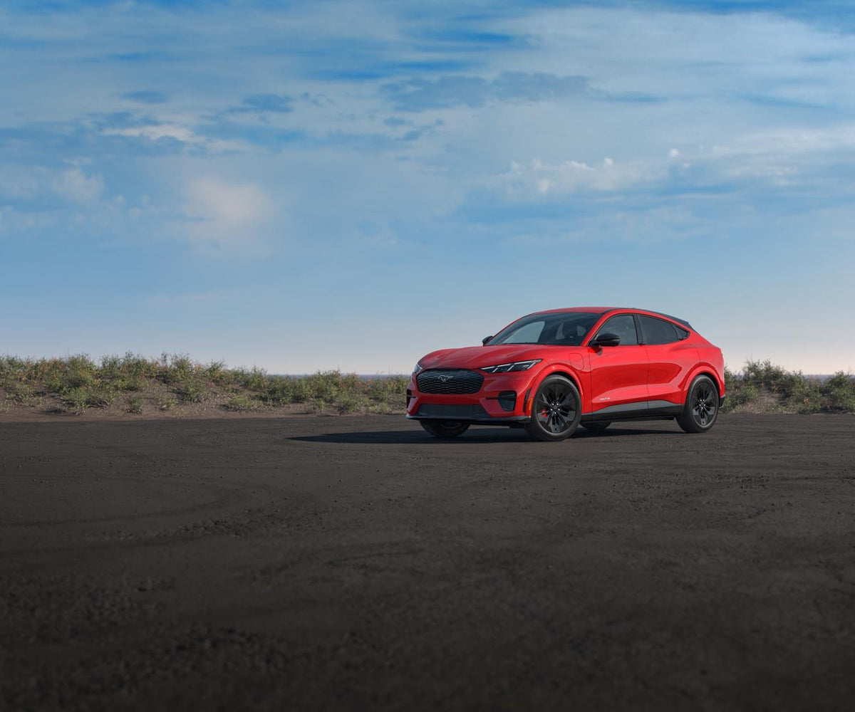 Official Ford Motor Company image of the 2026 Mustang Mach-E GT.