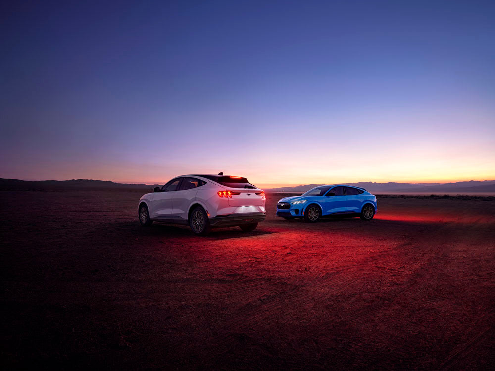 Official Ford Motor Company image of the 2026 Mustang Mach-E Premium.