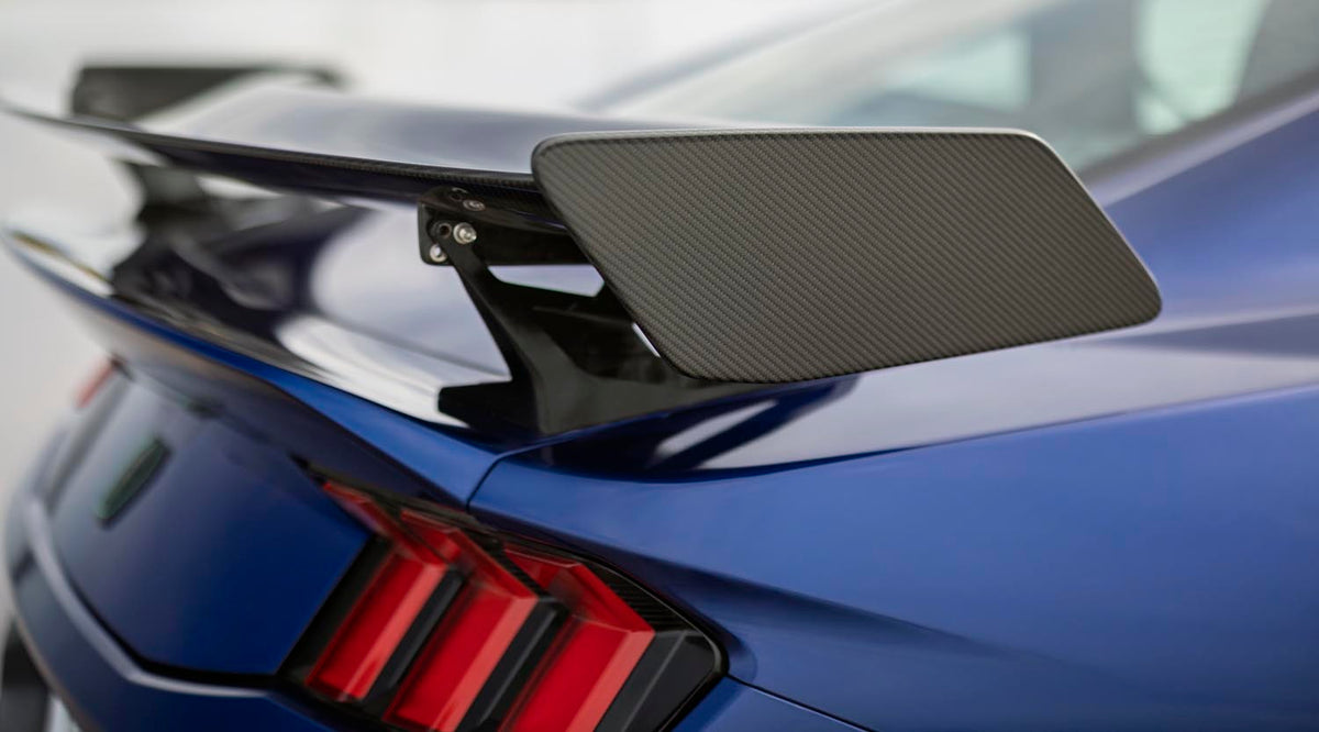 Official Ford Motor Company image of the 795-horsepower 2026 Mustang Dark Horse SC.