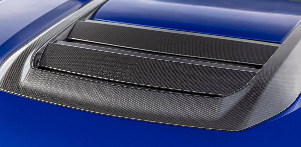 Official Ford Motor Company image of the 795-horsepower 2026 Mustang Dark Horse SC.