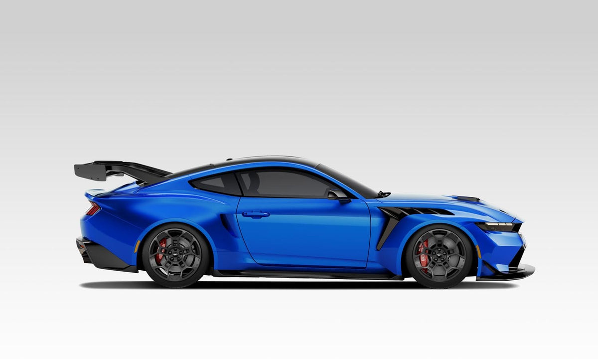 Official Ford Motor Company image of the 2026 Mustang GTD, Ford’s road-going high-performance Mustang.