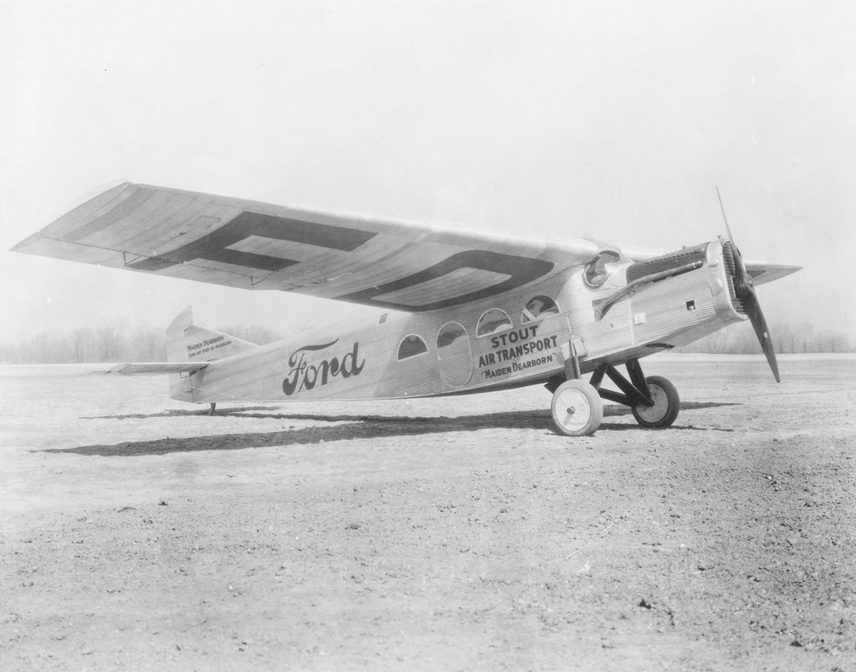 Ford Motor Company archival image documenting Tri Motor 1925.