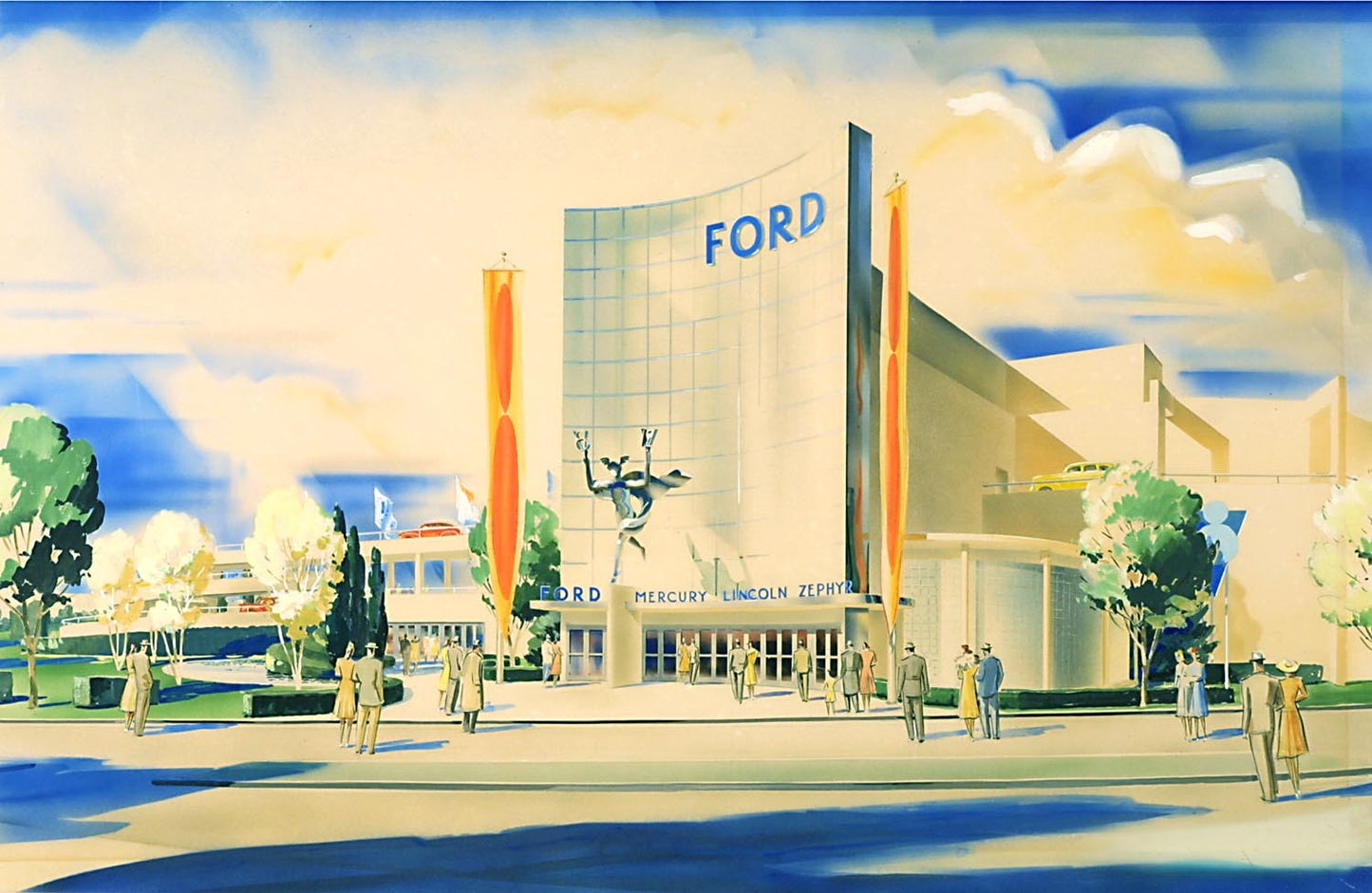 World's Fair Drawing 1939 1940 0400-0877