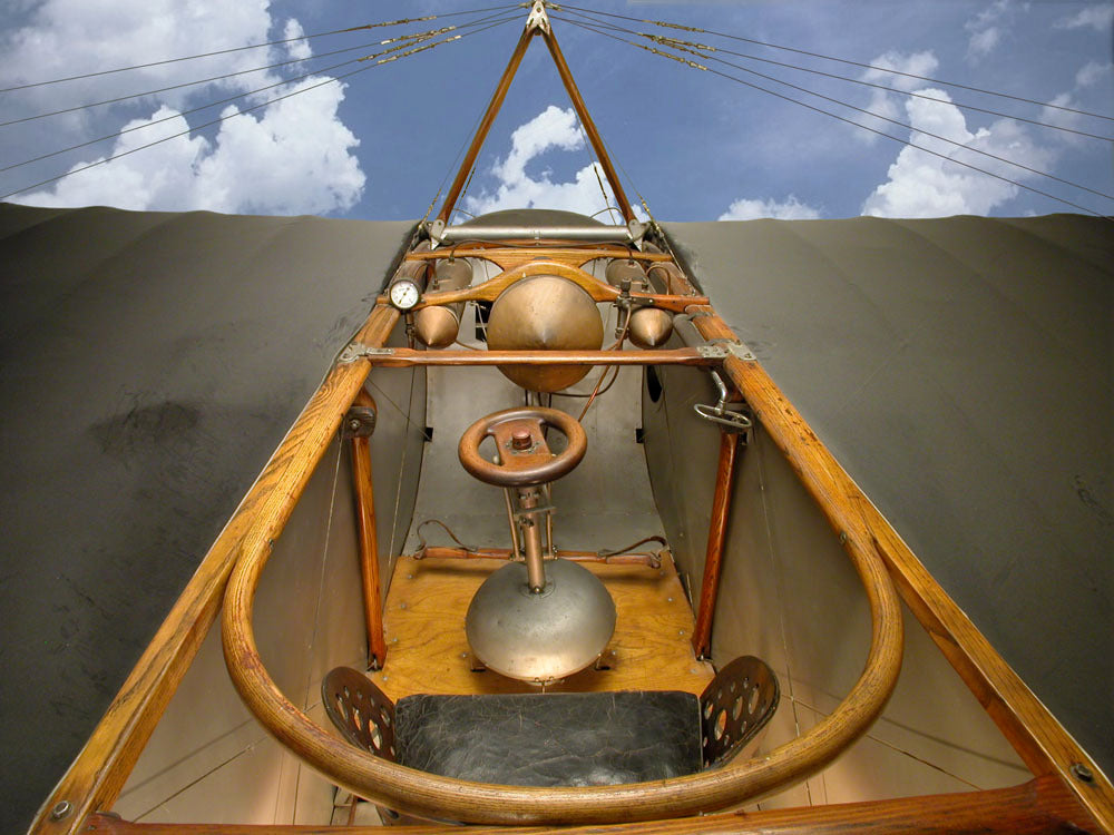 Bleriot Airplane Cockpit 2003 0400-1257