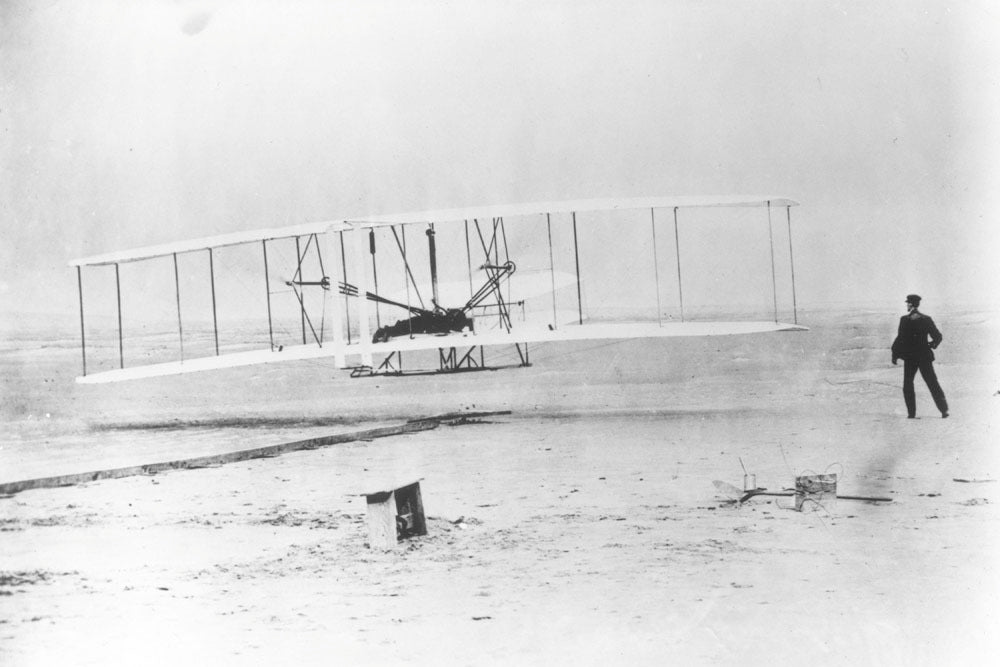 Wright Flyer Kitty Hawk NC 12 17 1903 0400-1570