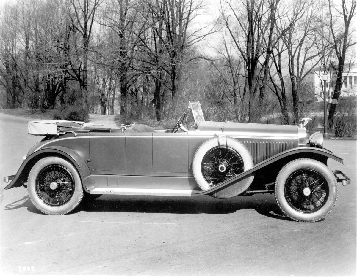Ford Motor Company archival image documenting Hispano Suisa Automobile Jul1922.