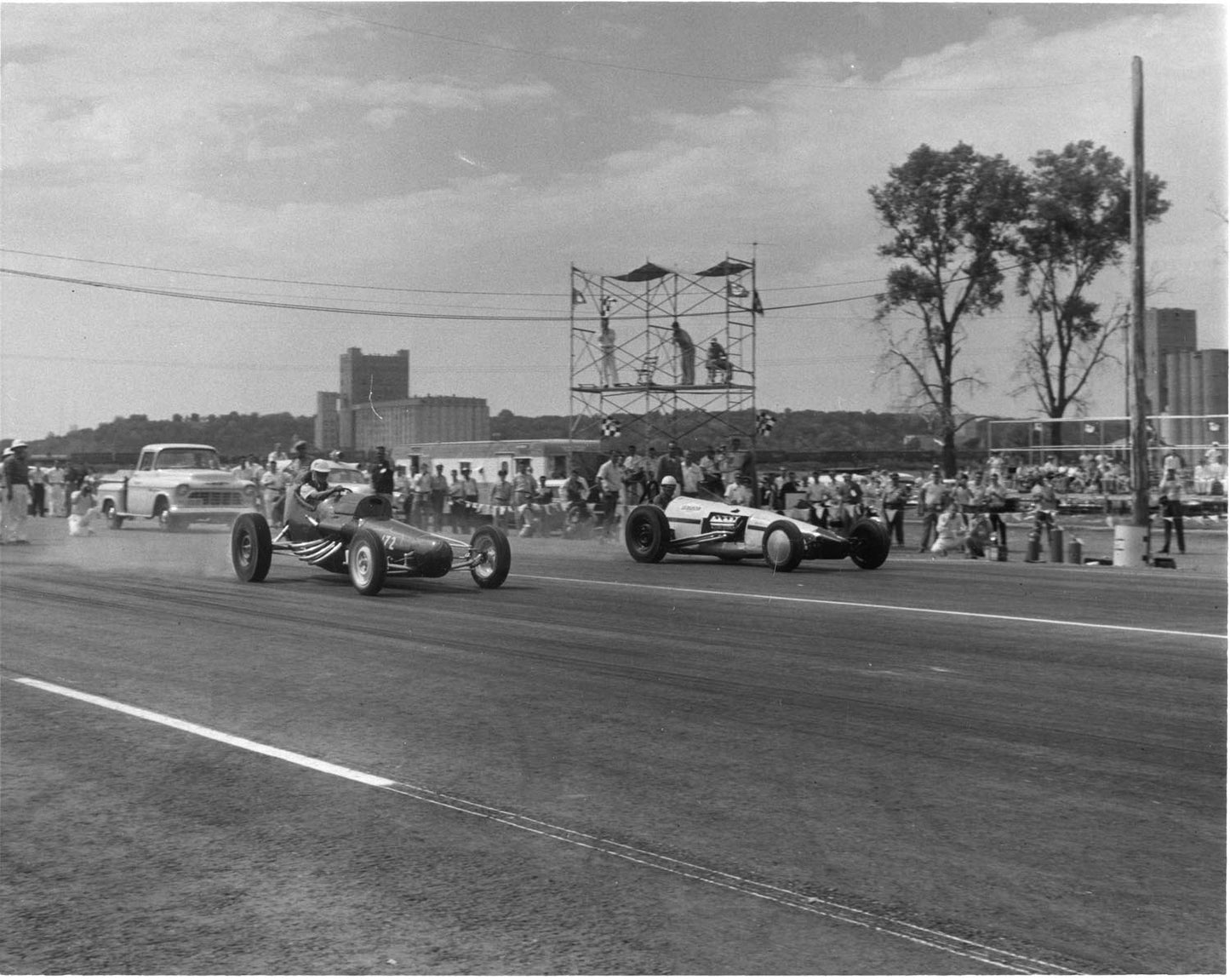 Drag Racing Great Bend KS 1955 0400-2423