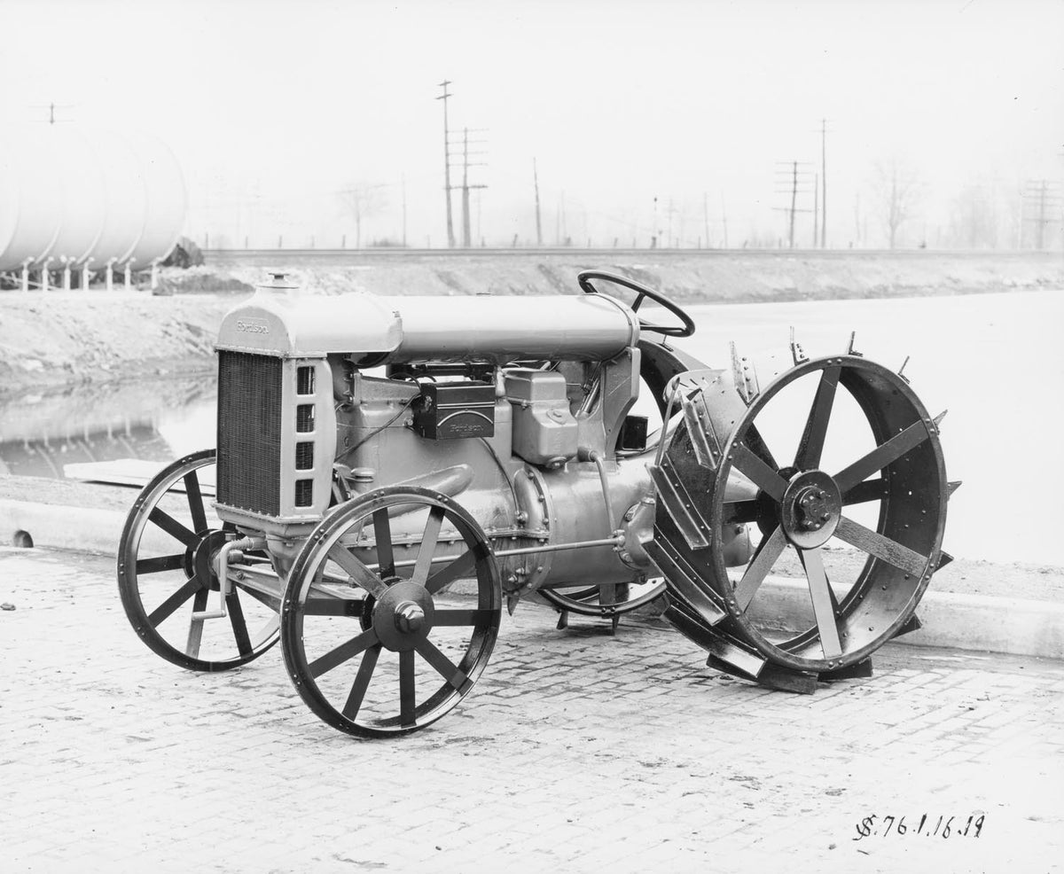 Original archival image documenting Fordson Tractor 01 16 1919.