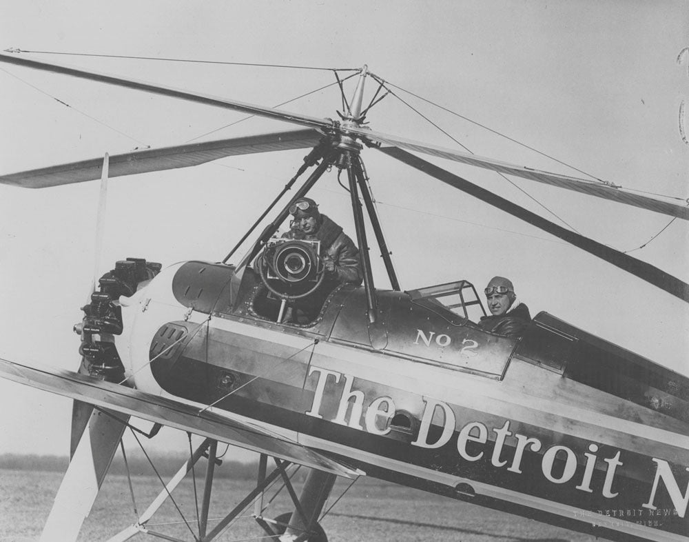 Autogiro Scrapbook Photo 1931 1933 0400-2464