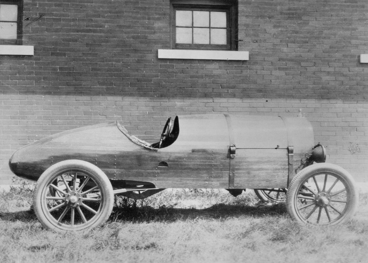 Ford Motor Company archival image documenting Model T Hot Rod 1918.