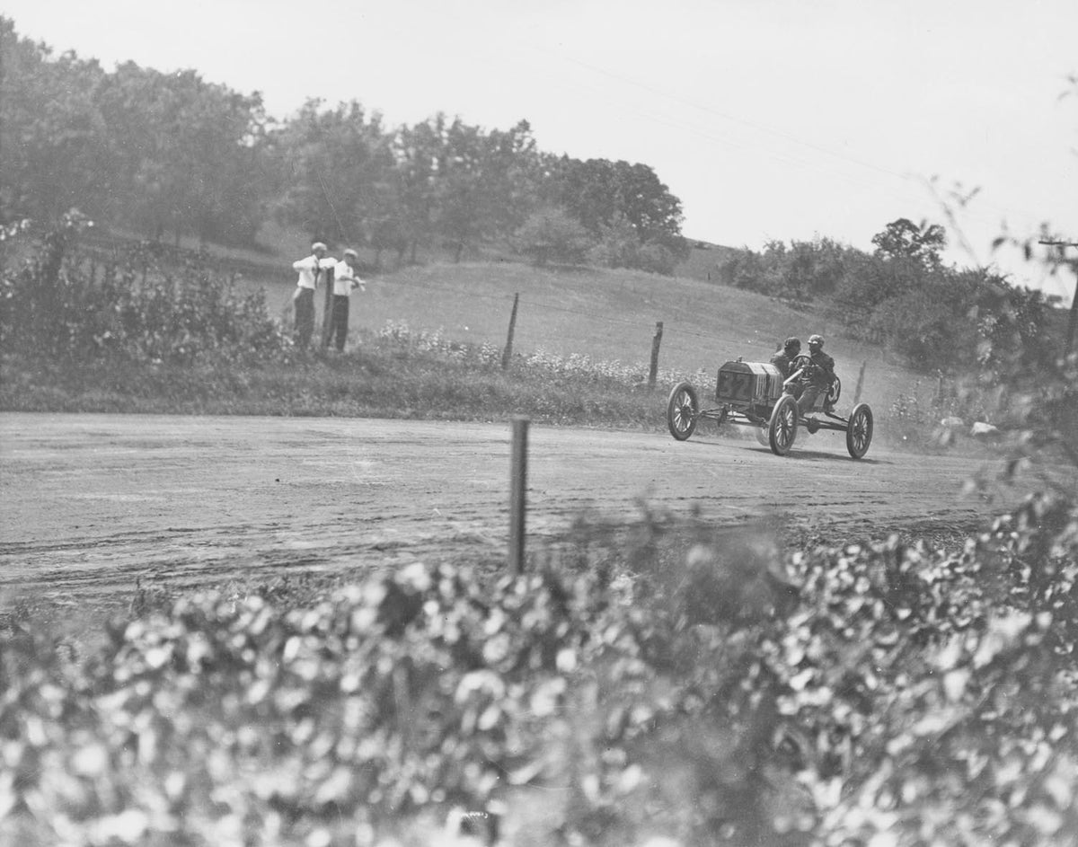 Ford Motor Company archival image documenting Elgin Road Race 1911.