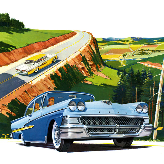 1958 Ford Poster 0400-2579 0400-2580