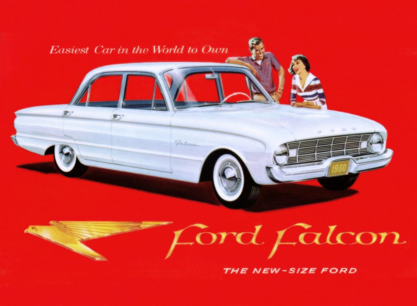 Auto Product Lit Ford Falcon 1960 Falcon Tudor 0400-3008