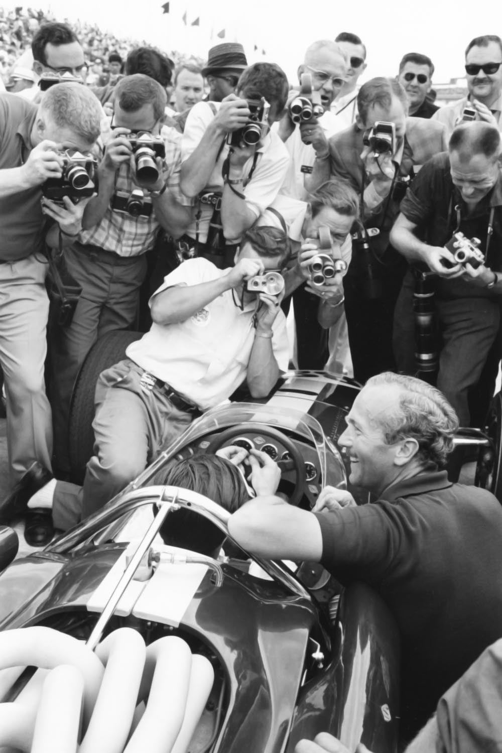 Ford Motor Company archival image documenting Lotus Race Car Indianapolis 500 1965.