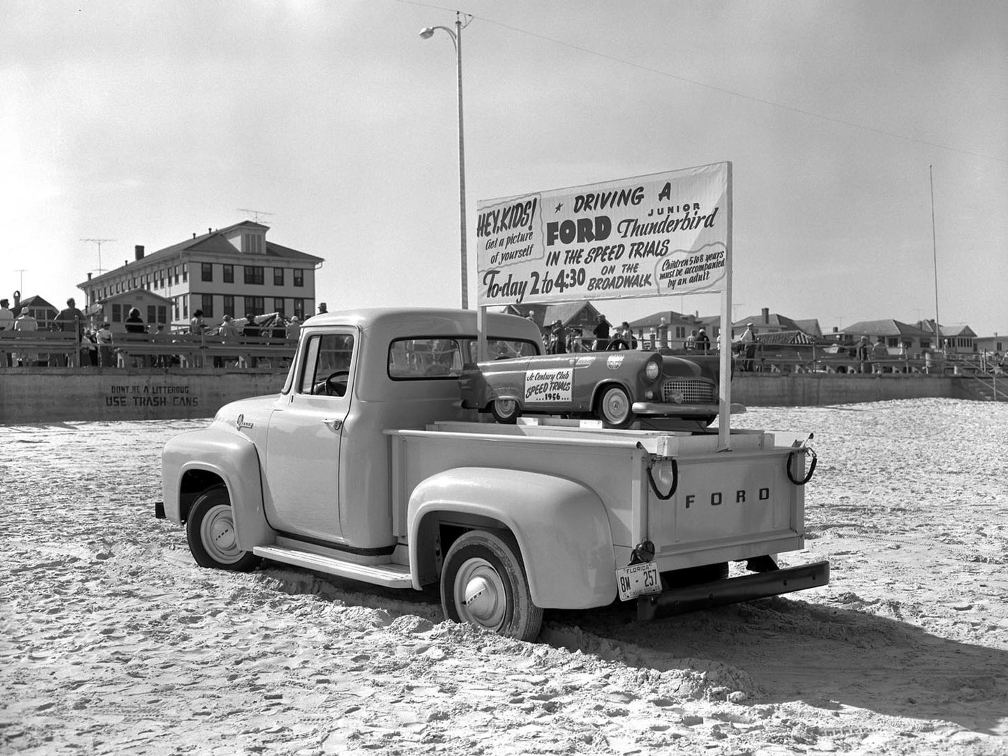1956 Ford truck at Daytona speed weeks 0400-8415