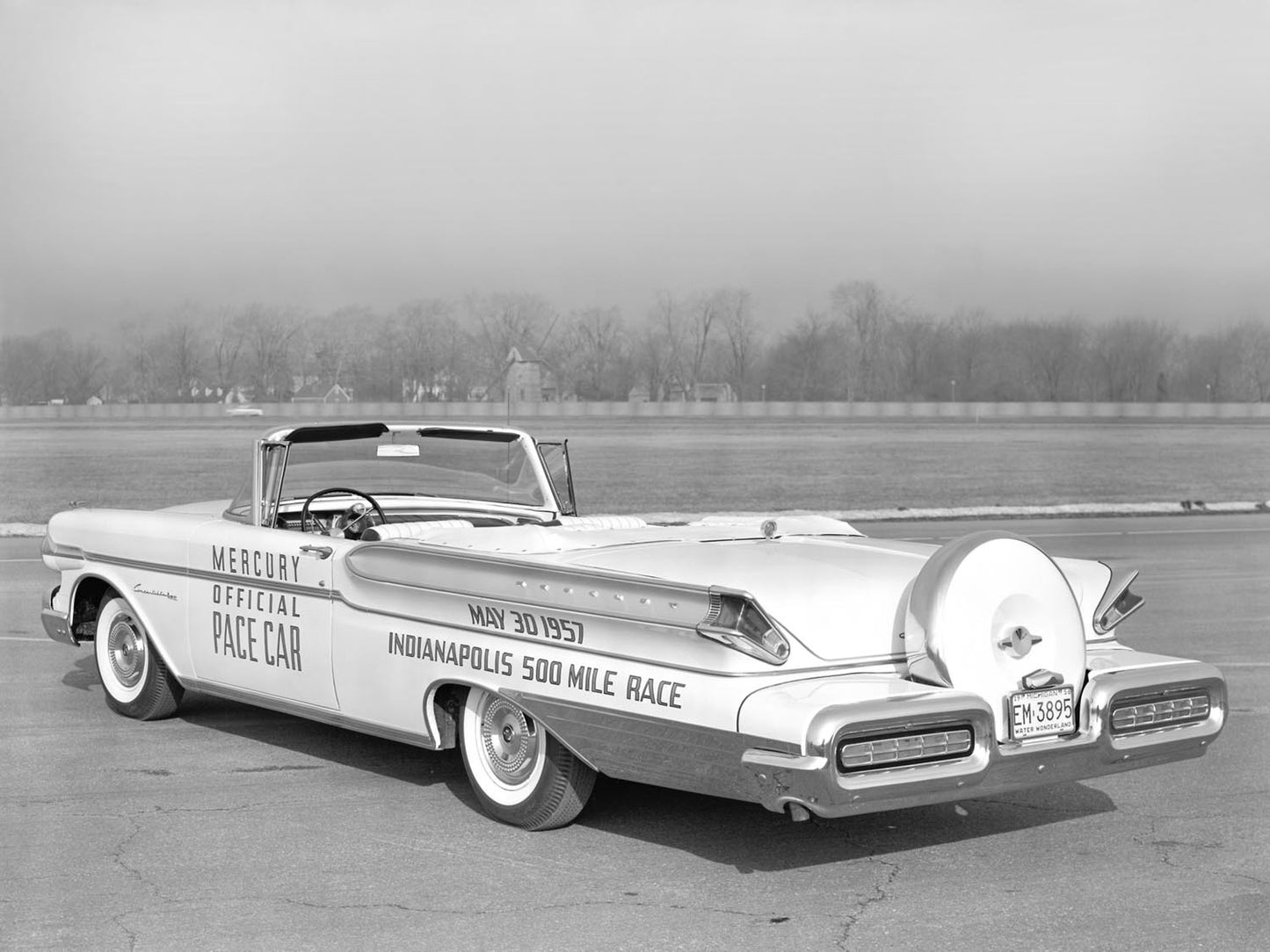 1957 Mercury Indianapolis 500 Pace Car convertible 0400-8449