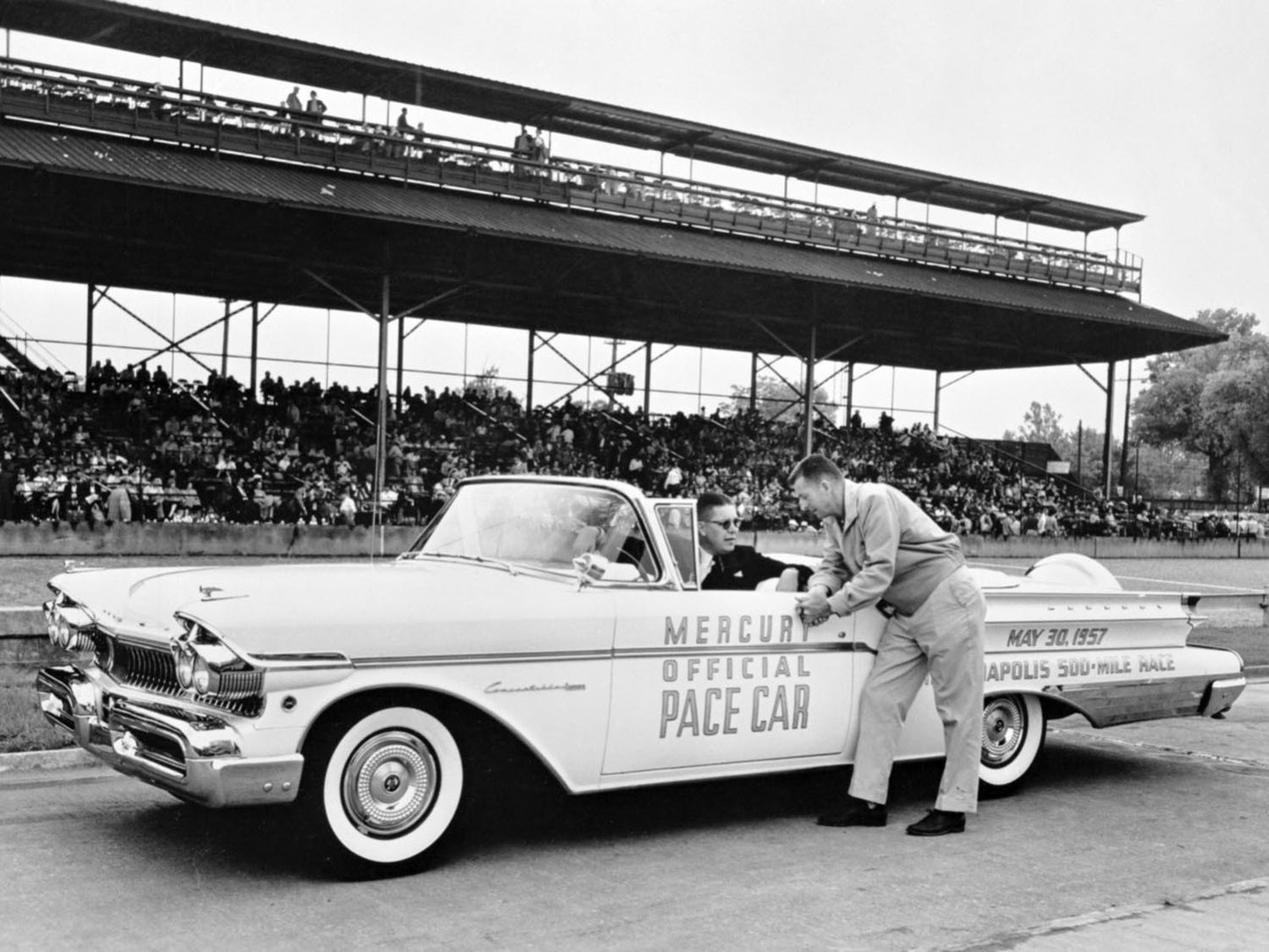 1957 Mercury Indianapolis 500 pace car 0400-8450