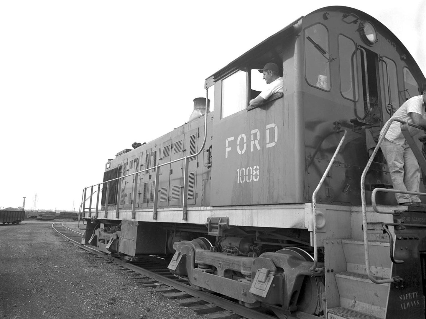 1959 Ford Rouge Complex locomotive steel making to 0400-8478