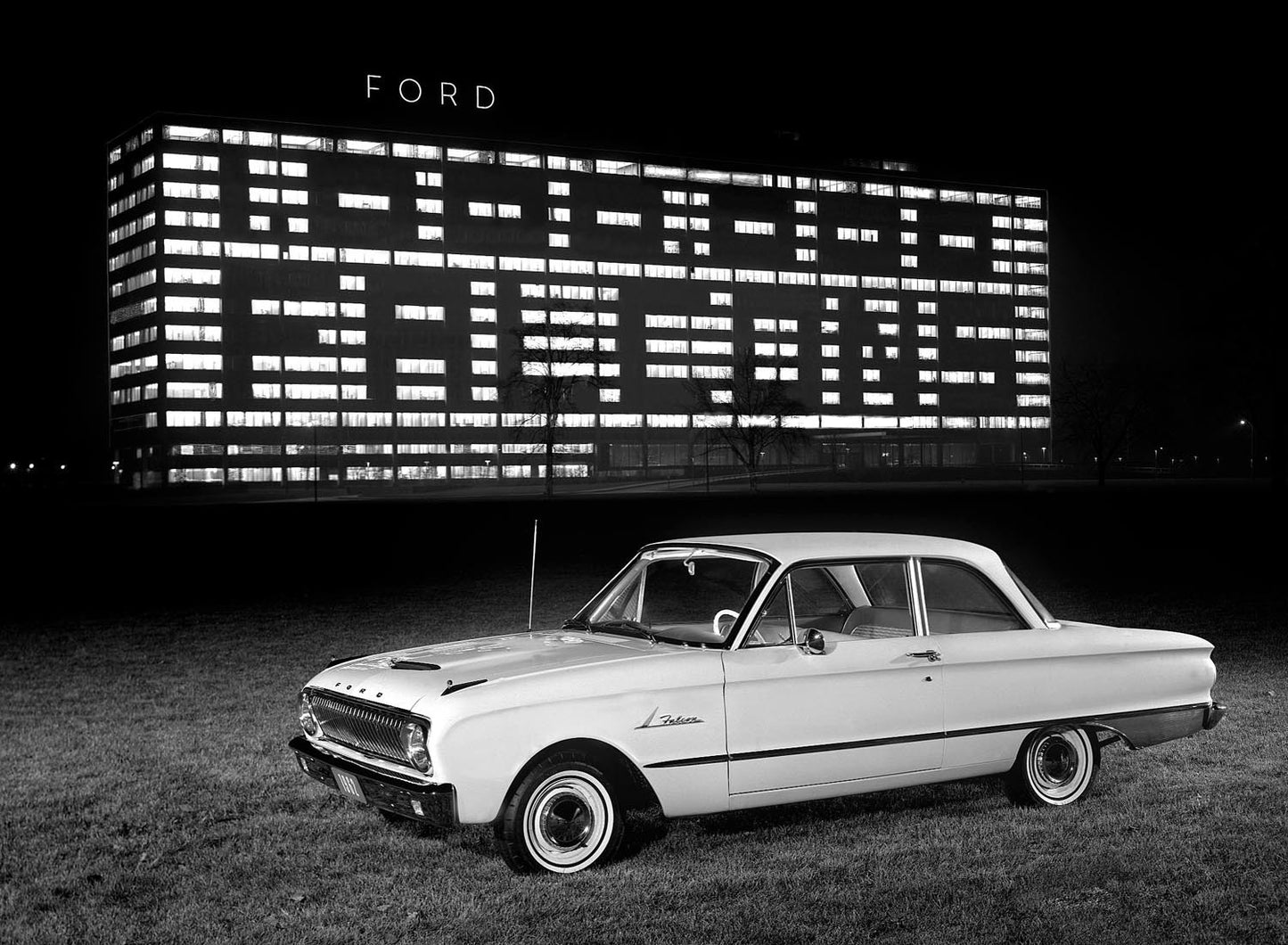 1962 Ford Falcon Central Office Building celebrati 0400-8547