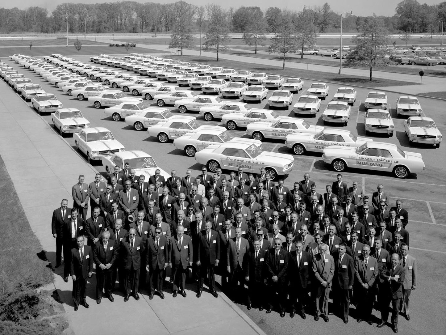 1964 Ford Mustang Indy Pace Cars with Dealers 0400-8591