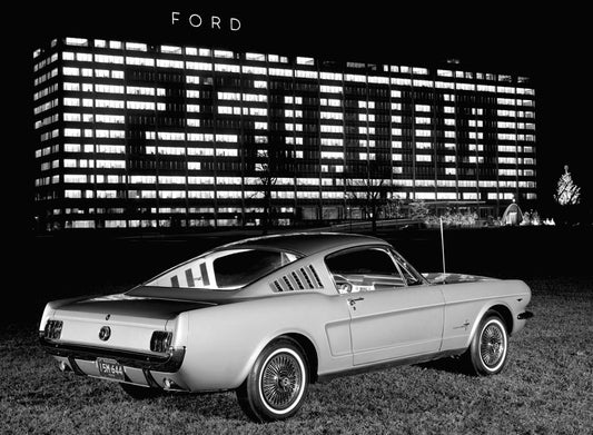 1965 Ford Mustang at Central Office Building celeb 0400-8607