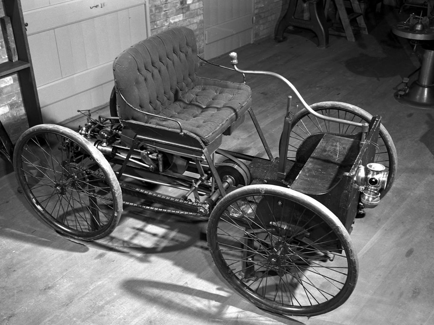 1896 Ford Quadricycle right front 0400-8673