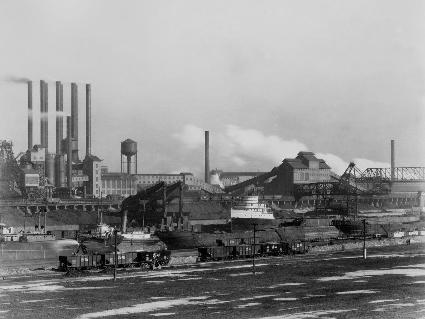 1927 Rouge Plant looking south east from steel mil 0400-8779