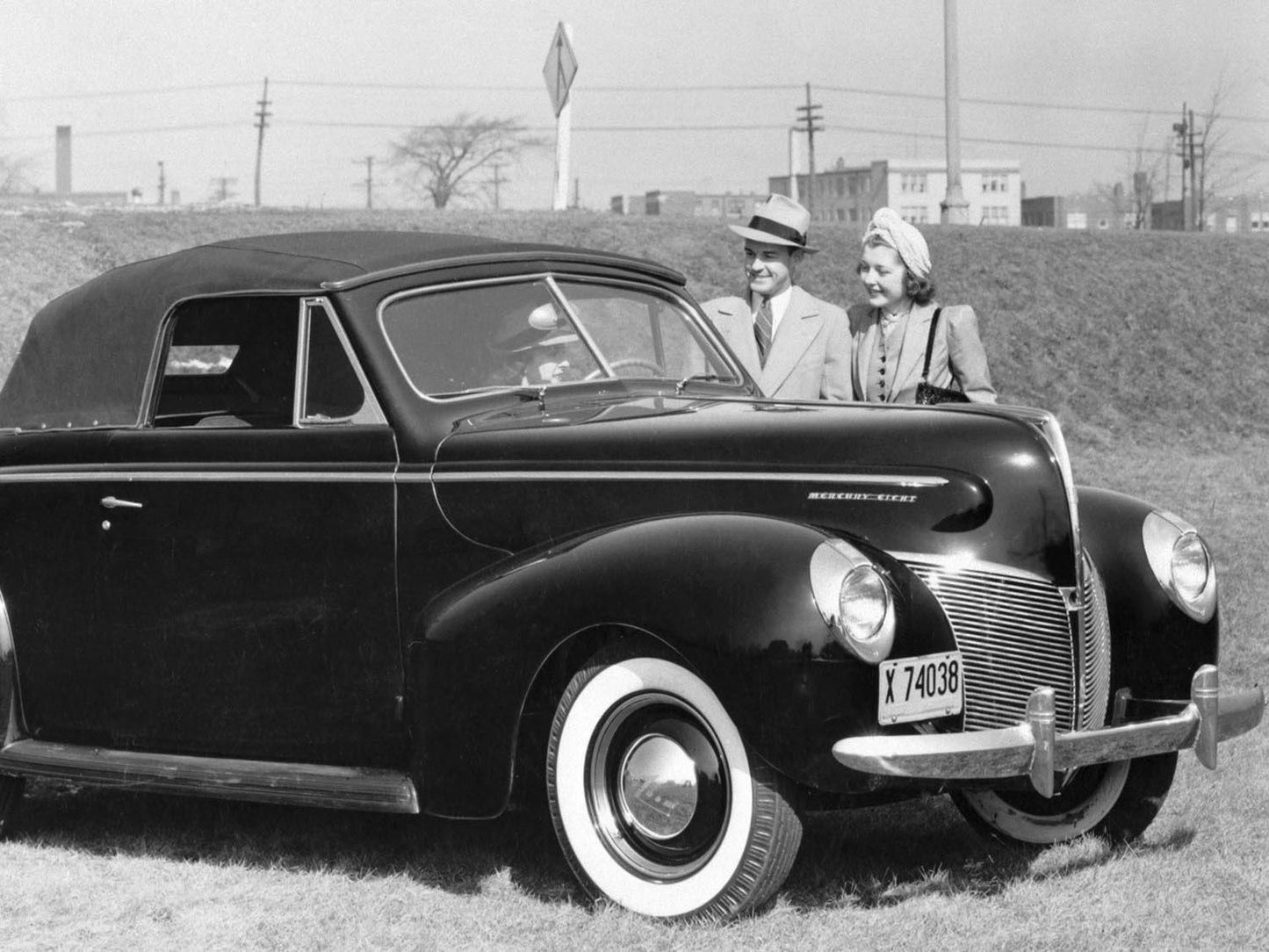 1940 Mercury Convertible Sedan 0400-8907