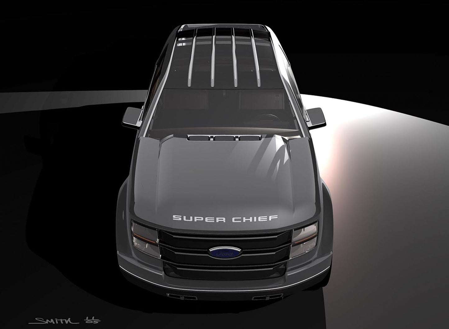 2006 Ford F-250 Super Chief concept truck 0401-0555